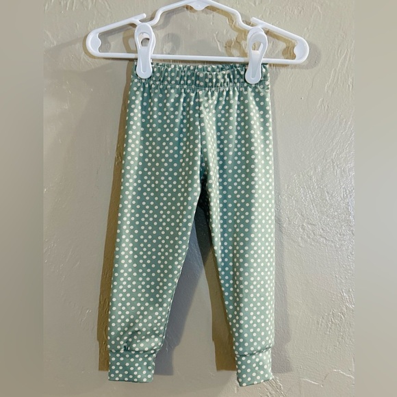 Polka Dot and Floral Handmade Baby Outfit - Picture 2 of 2